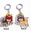 Shiba Inu Samurai keychain - Image 2