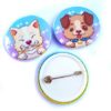 1.5" cute dog lover buttons - Image 3