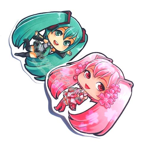 Vocaloid Sticker Pack #2 Poster for Sale by heccingstickers