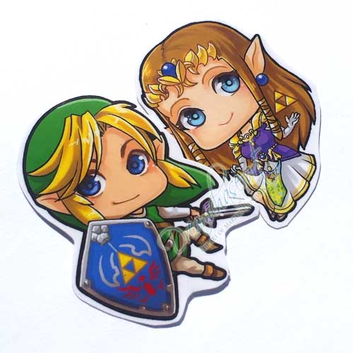 Craft Supplies And Tools Paper Party And Kids Legend Of Zelda Sticker Set