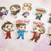 Phoenix Wright Sticker set - Image 3