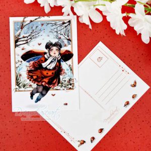 Ladybug Post Card