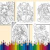Dreamy Chibi's full Coloring book Digital PDF - Image 4