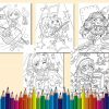 Dreamy Chibi's full Coloring book Digital PDF - Image 6