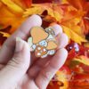 Mushy mushies enamel pin - Image 4