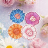 Flower heads sticker set - Image 3
