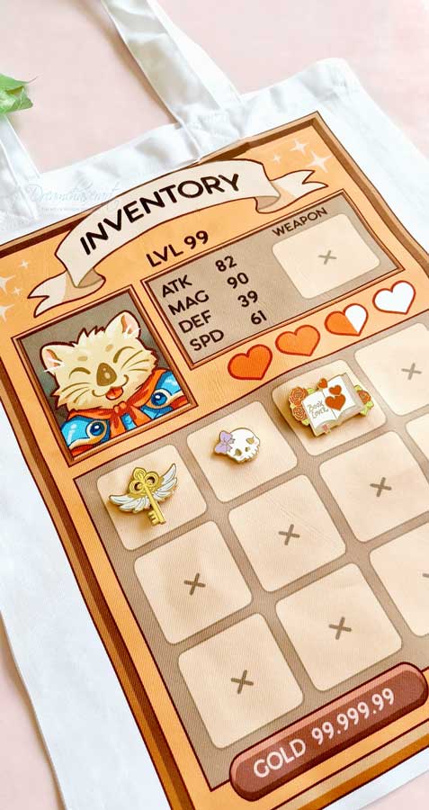 RPG inventory totebag - Image 4