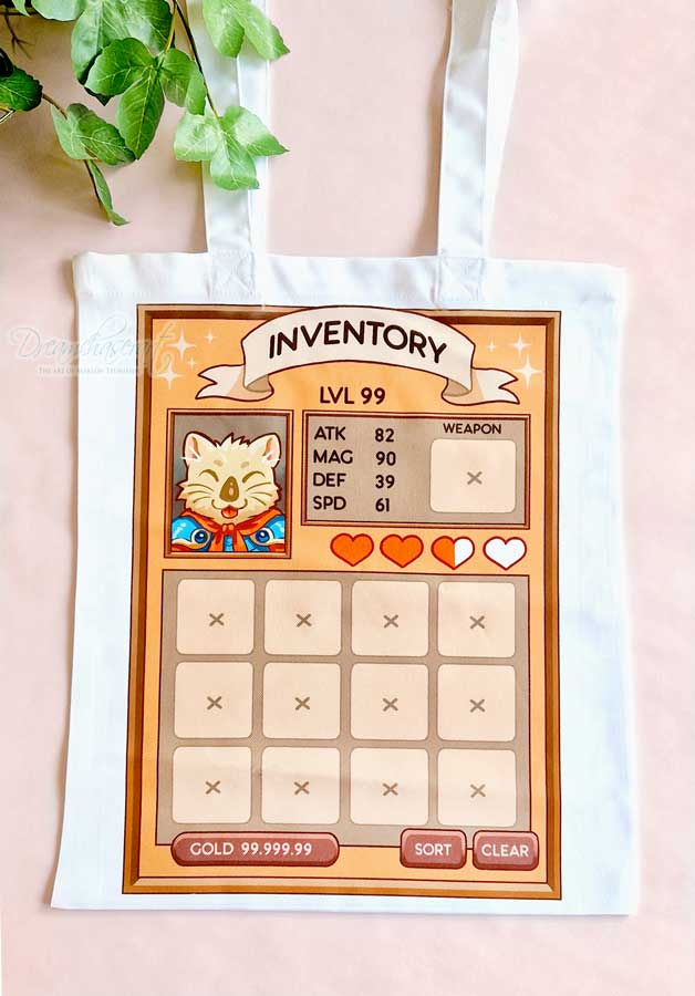 RPG inventory totebag - Image 5