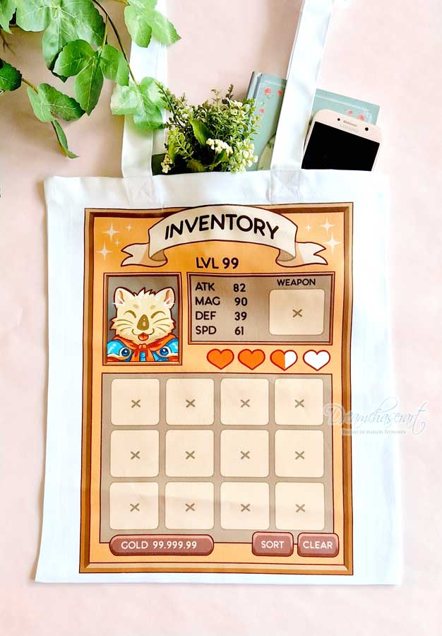 RPG inventory totebag - Image 3