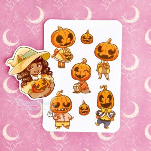 Patreon Autumn halloween sticker set