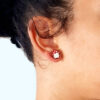 Little Mushy Wooden stud earring set #1 - Image 3