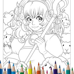 sheep-coloring-page