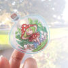 Cute clear vinyl ( transparent)  Mushy Girl sticker - Image 3