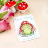 Cute acrylic froggy mushy magnet - Image 6