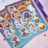 Magical spooky halloween sticker sheet - Image 2