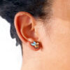cute bees stud earrings - Image 3