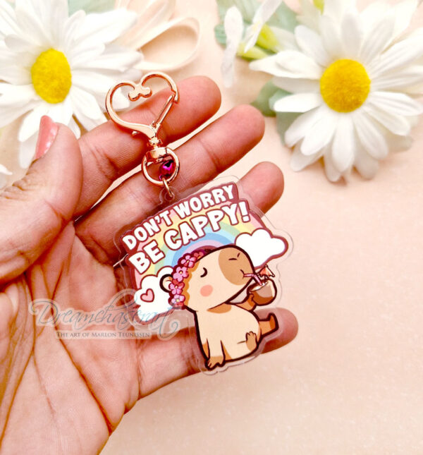 Chill capy keychain - Image 2