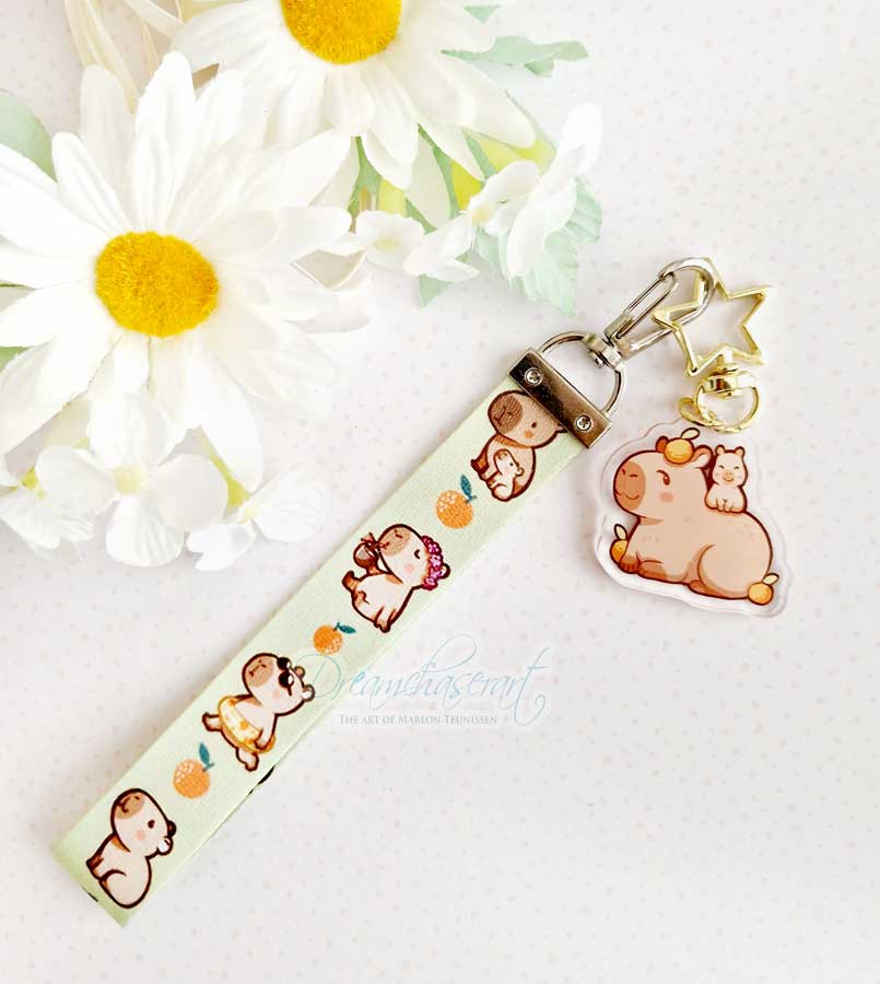 capy lanyard keychain (2)