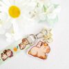Chill capy Keychain Lanyard - Image 4