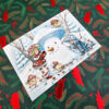 Snow time mushy postcard - Image 2
