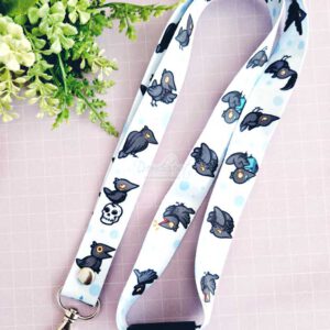 Freddy the crow Lanyard with Safety release buckle