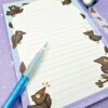 Freddy the crow memo block A5 Letter Paper - Image 4