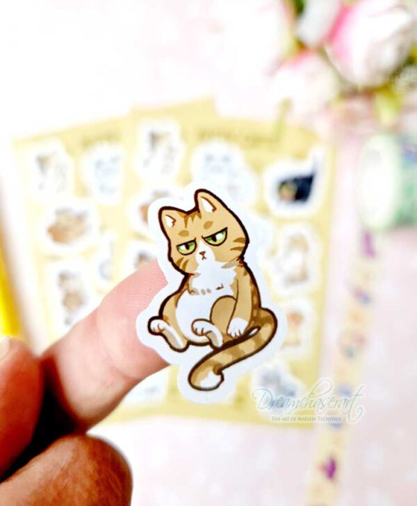 Kitty cats Sticker sheet - Image 3