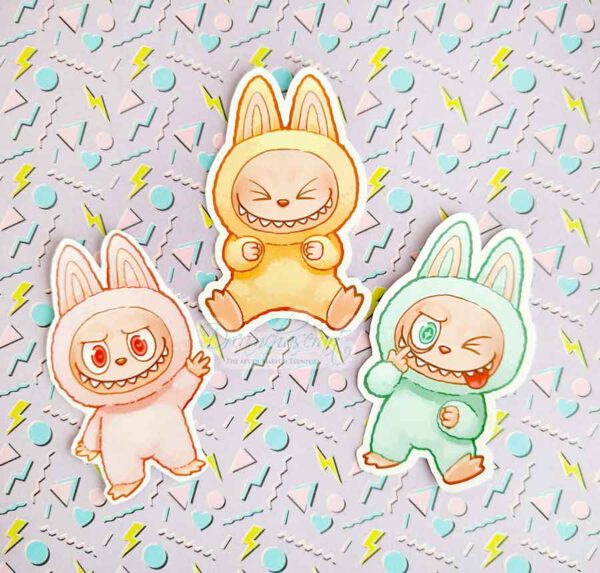 Labubu sticker/magnet - Image 6