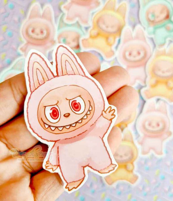 Labubu sticker/magnet - Image 3