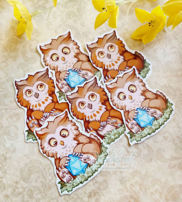 owlbear sticker/magnet set of 2 - Image 4