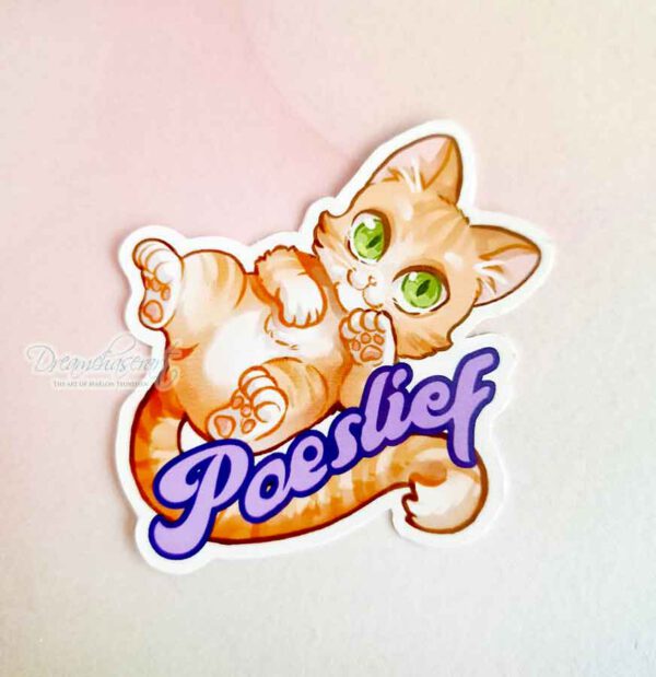 poeslief sticker/magnet