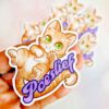 poeslief sticker/magnet - Image 3