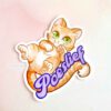 poeslief sticker/magnet - Image 4