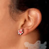 Gingerbread man stud earrings - Image 6