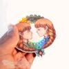 Holographic Steampunk twin sticker - Image 2