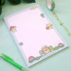 B Grade Cute Froggy Friends memo block Double sided - A5 Letter Paper - Image 4