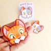 Cute Cat Acrylic Paper/Bag Clip - Image 4