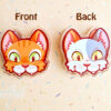 Cute Cat Acrylic Paper/Bag Clip - Image 2