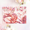 Pink mushroom love postcard - Image 2
