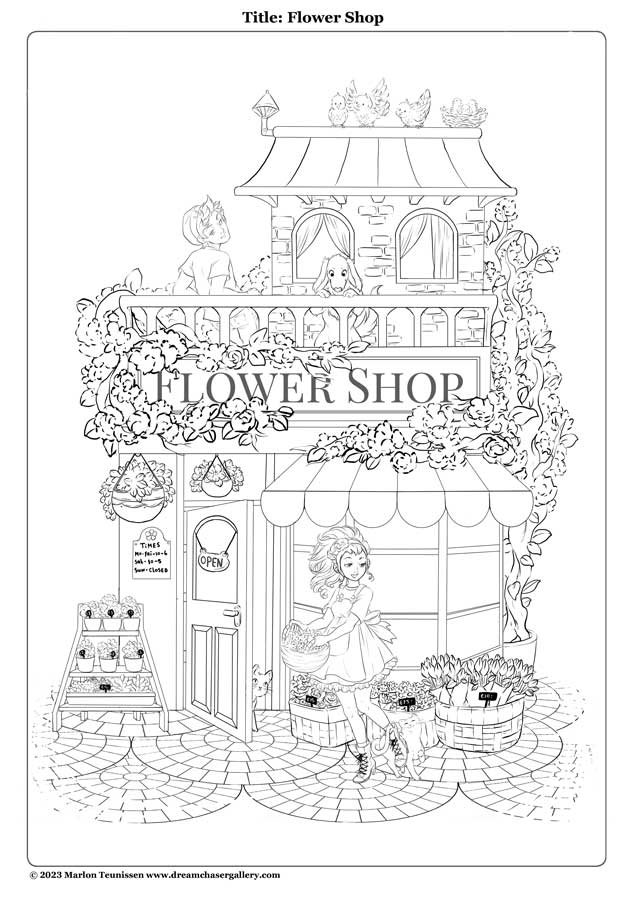 Flowershop1-coloring-page