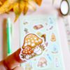Cute autumn witch Sticker sheet - Image 4