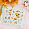 Cute autumn witch Sticker sheet - Image 3
