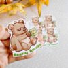 Bearly Awake vinyl sticker - Image 3