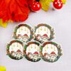 Cute clear vinyl ( transparent)  Mushy Wreath sticker - Image 3