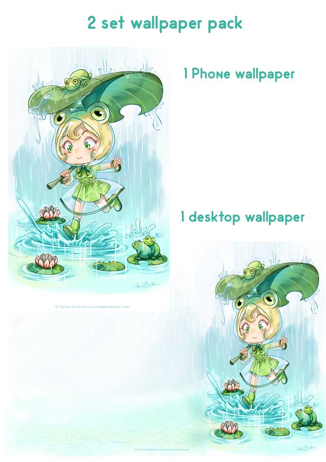 frog-wallpack