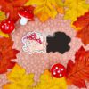 Cute  mushroom kitty magnet - Image 2