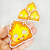 Calcifer peeker sticker - Image 3