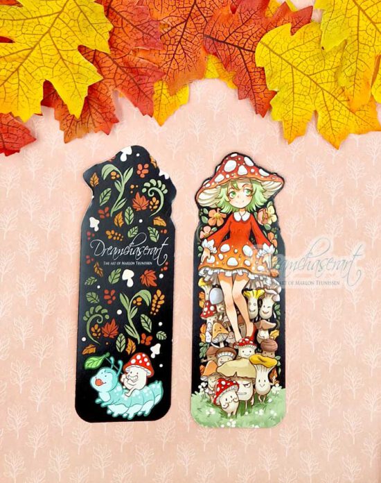 Mushy Sally Bookmark - Dreamchaserart