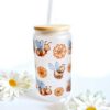 Buzzy bee's bamboo lid glass cup - Image 2