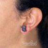 Freddy the crow cute stud earrings - Image 2